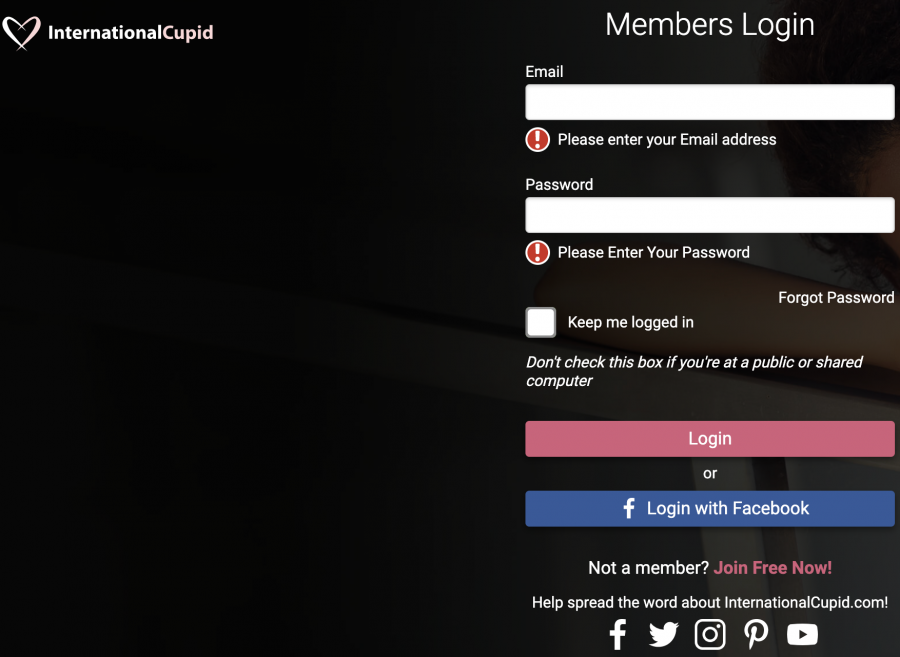 International Cupid Login
